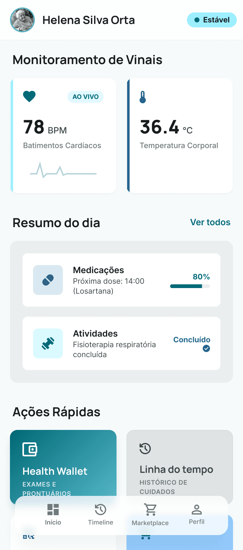 Monitoramento e resumo